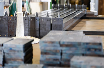 鉄の支柱、鉄のベース溶接