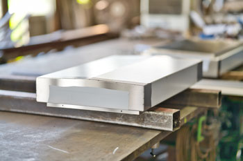 ステンレスフード、溶接